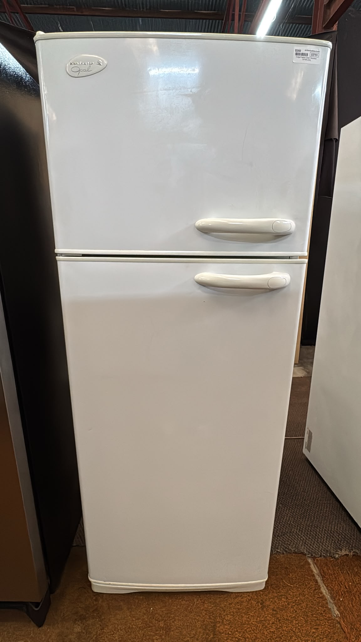 Kelvinator Top Mount Fridge Freezer C410FL 410L (33751)