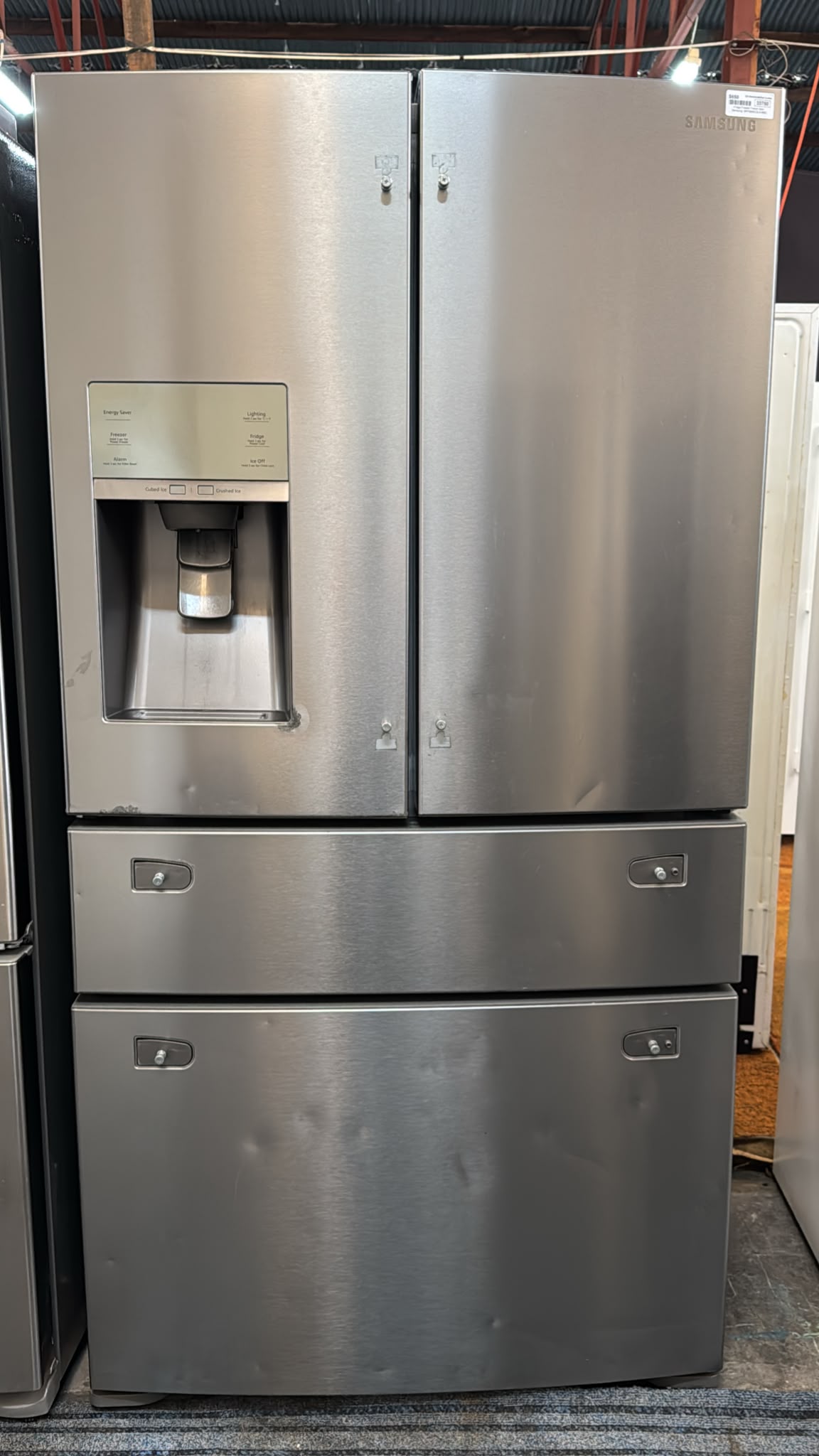Samsung French Door Fridge Freezer 680L, SRF680CDLS (33750)