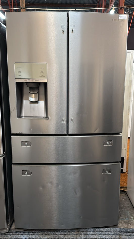 Samsung French Door Fridge Freezer 680L, SRF680CDLS (33750)