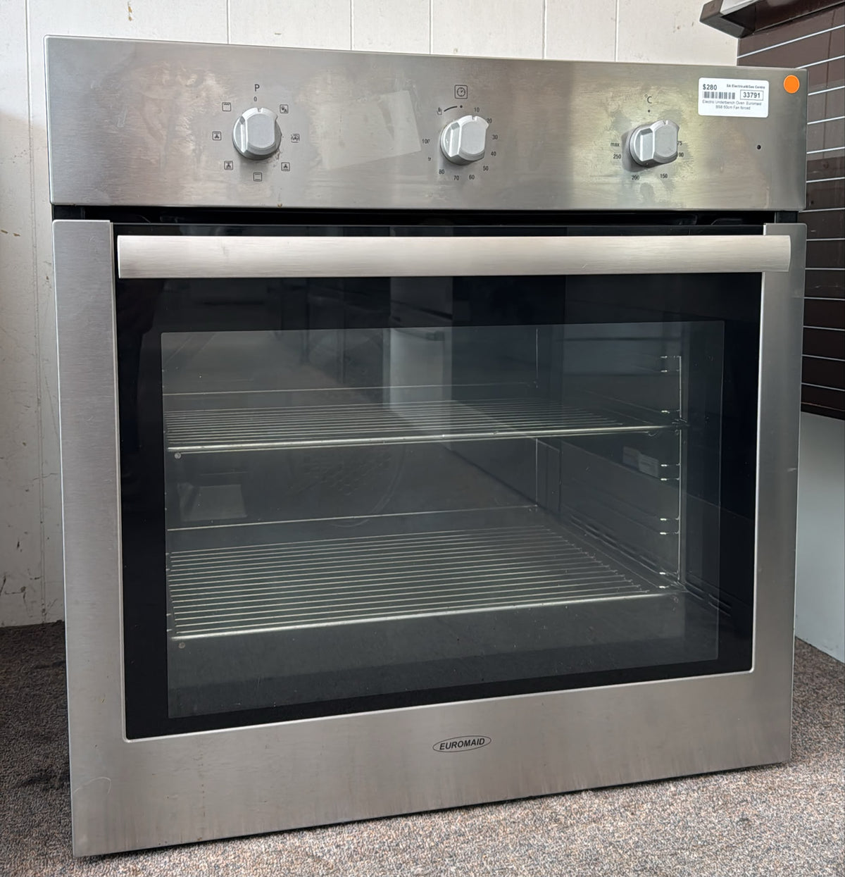 Euromaid Electric Underbench Oven, Fan Forced (33791)