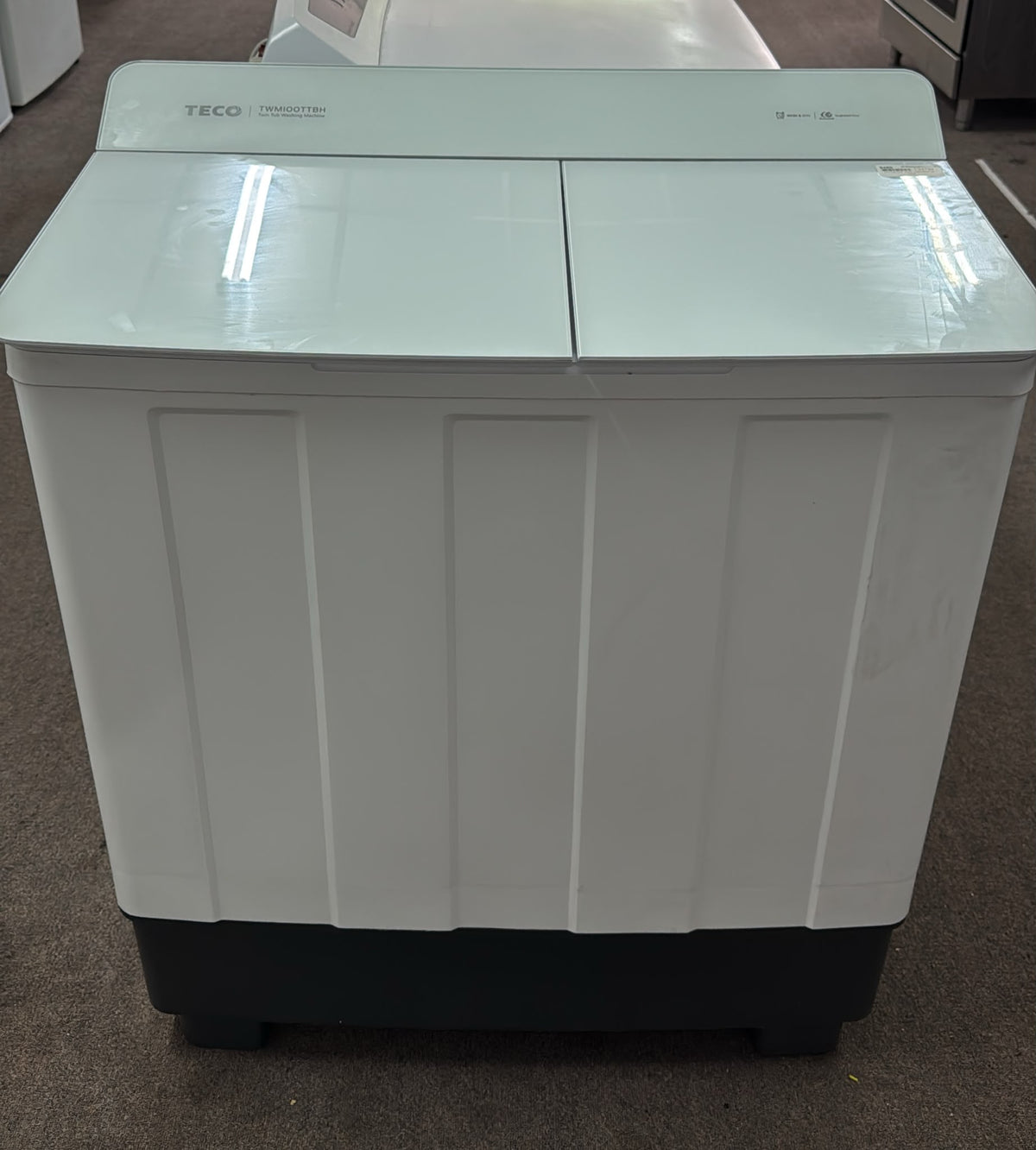 Teco Twin Tub Washing Machine 10kg, TWM100TTBH (33794)
