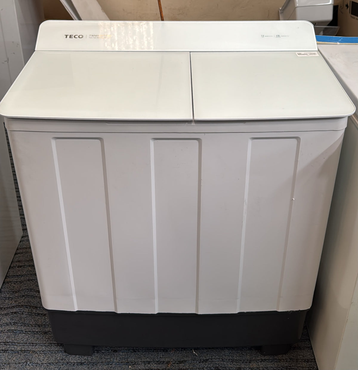 Teco Twin Tub Washing Machine 10kg, TWM100TTBH (33795)