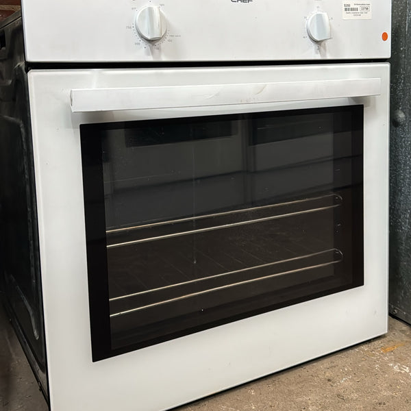 Chef Electric Underbench Oven 60cm, EOC614W*04 (33798)