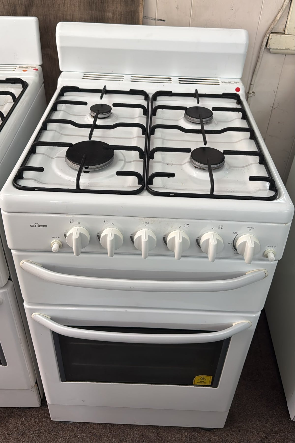 Chef 54cm Natural Gas Stove, GBC526WNG (33810)
