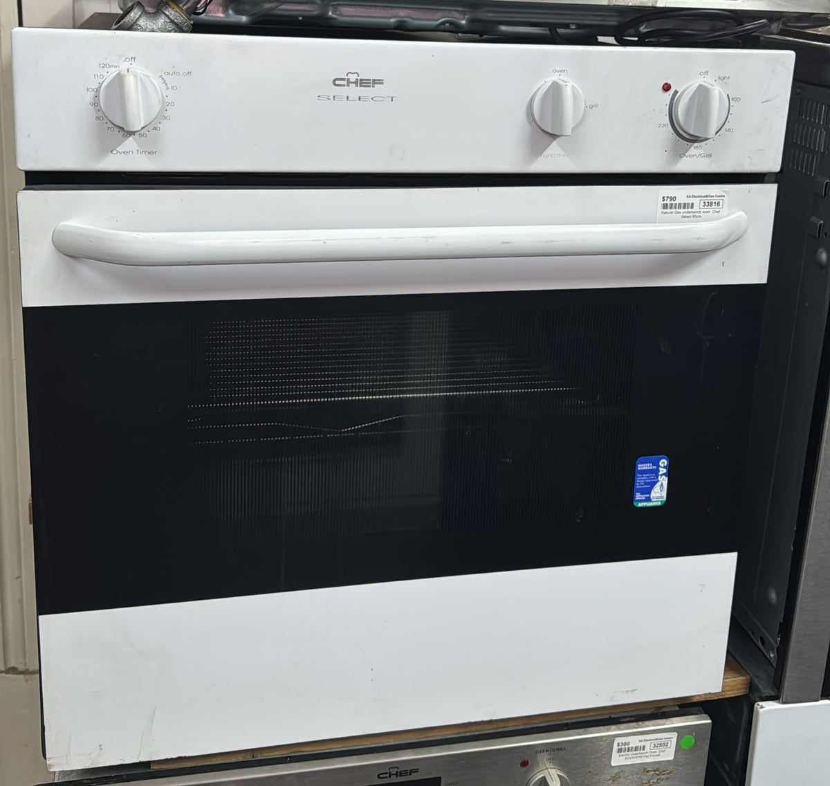 Chef Natural Gas Under bench Oven (33816)