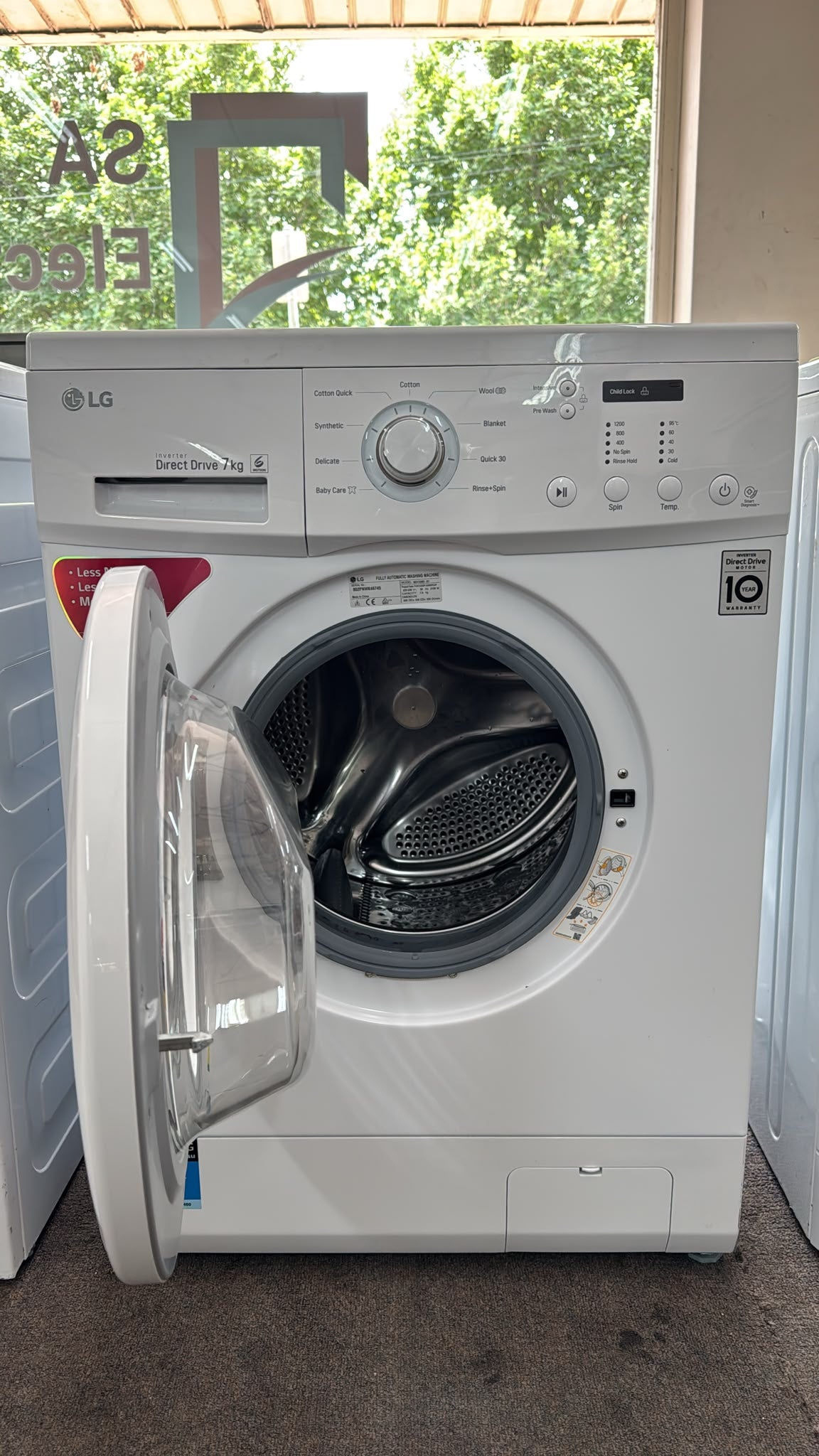 LG Front Loader Washing Machine 7kg (33820)