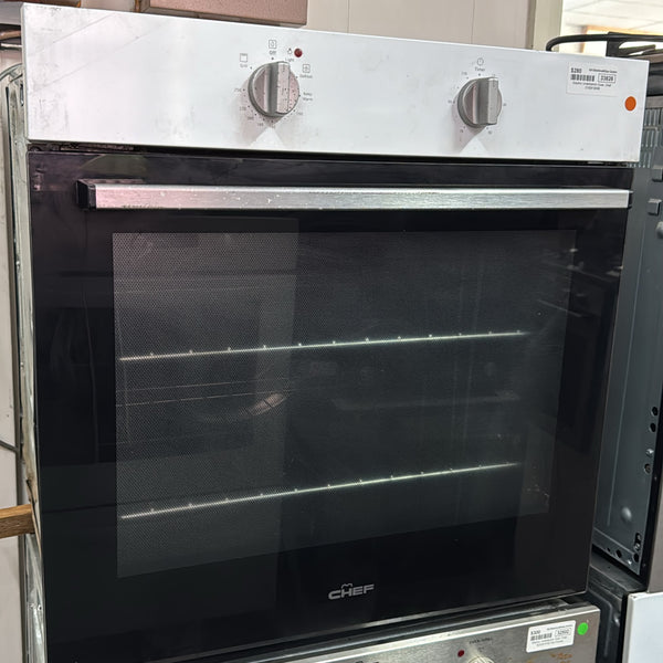 Chef Fan Forced Electric Underbench Oven 60cm,  CVE612SB  (33826)