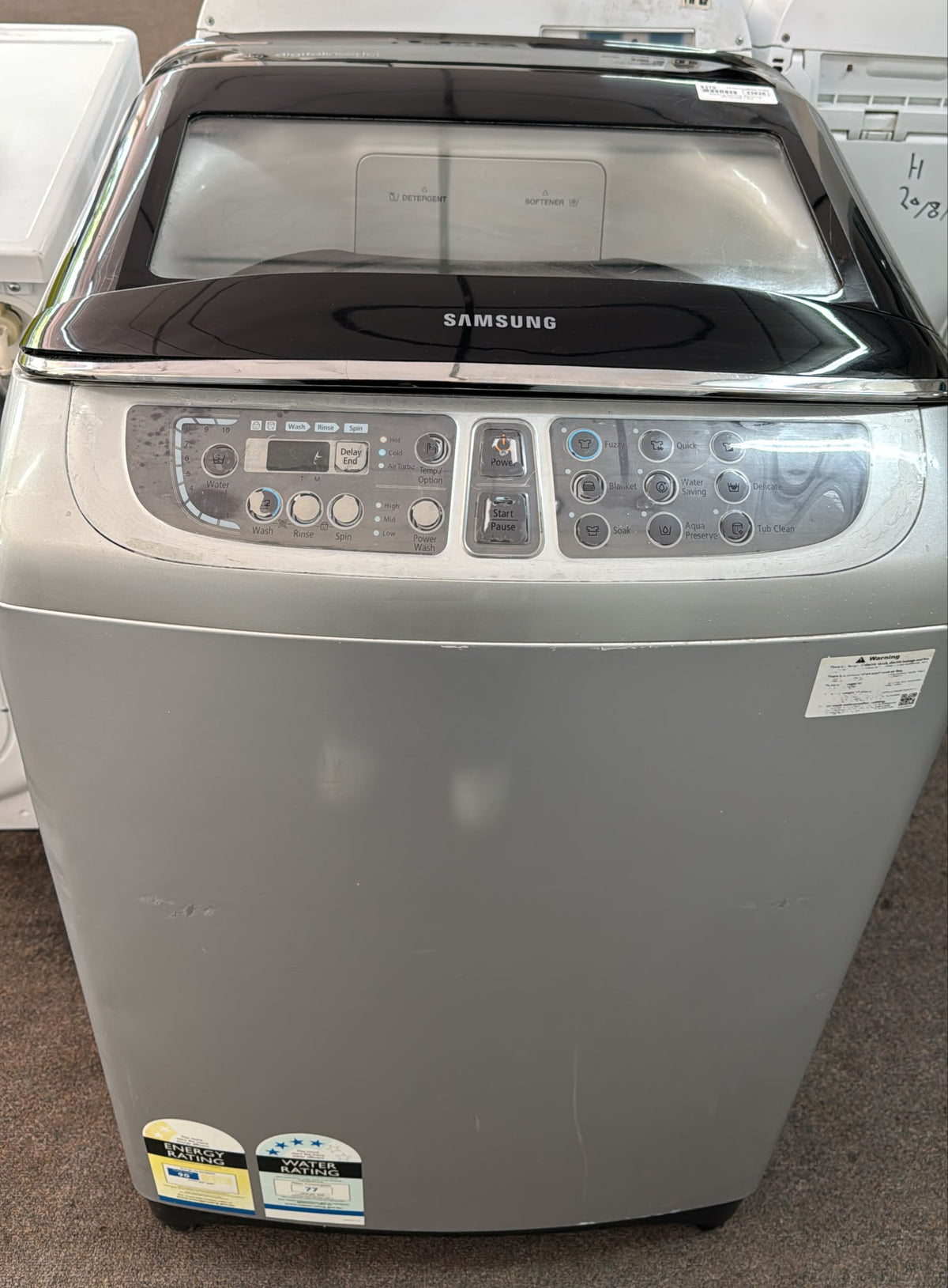Samsung Top Loader Washing Machine 7.5kg WA75F5S6 (33828)