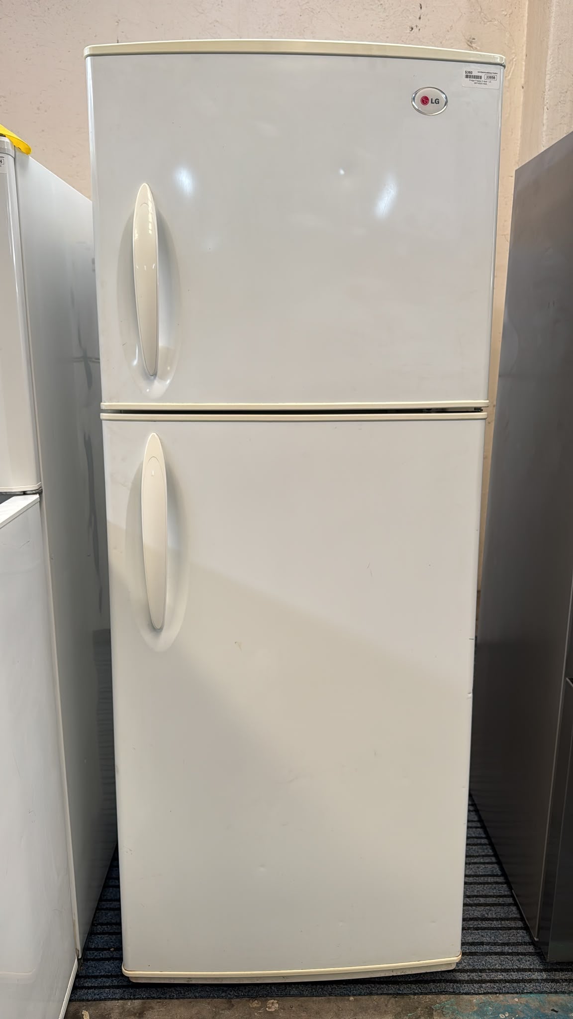 LG Top Mount Fridge Freezer 402L, GRT452G (33856)