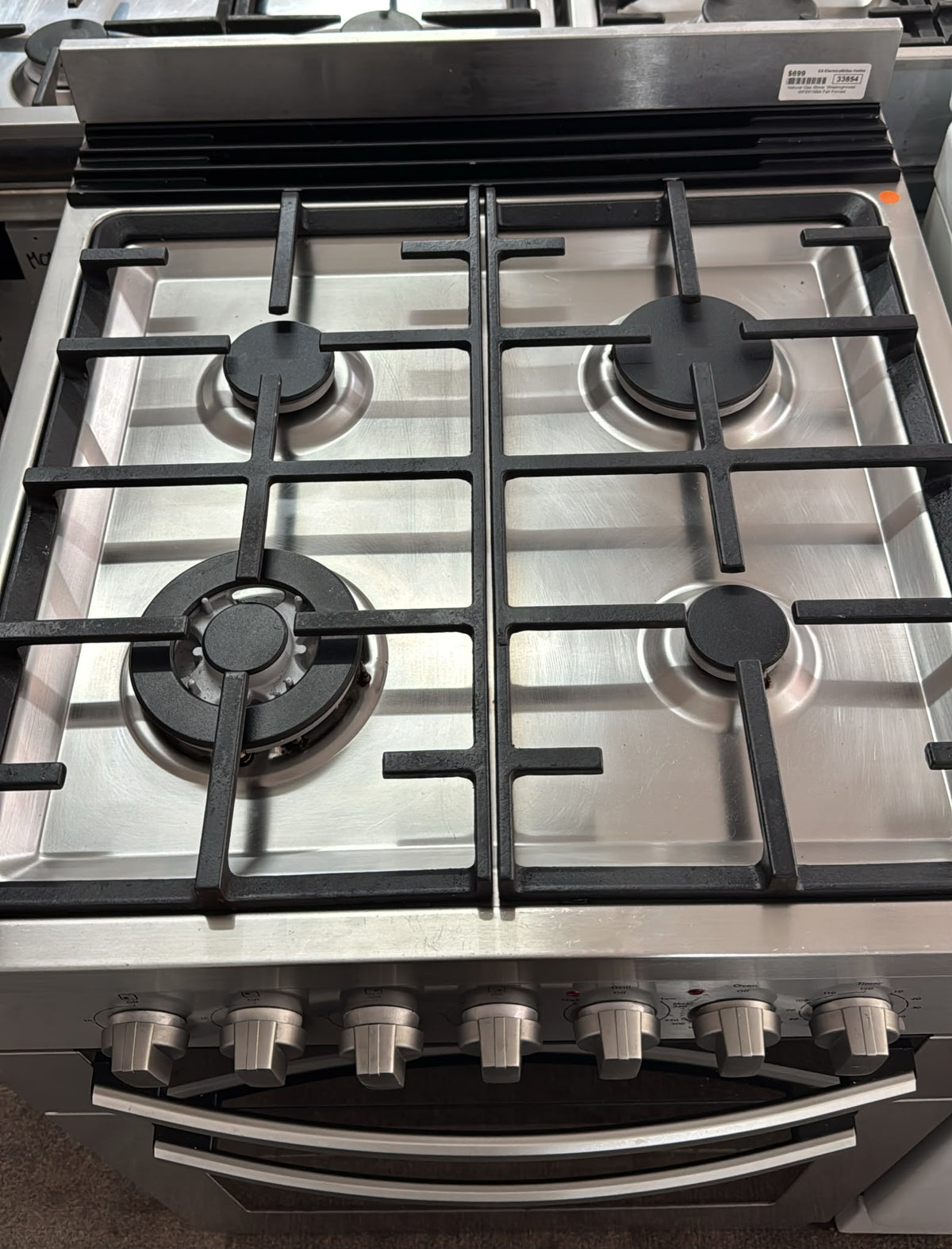 Westinghouse 60cm Natural Gas Stove, Fan Forced (33854)