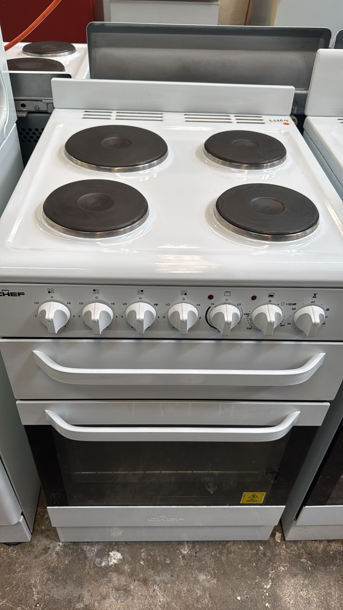 Chef 535 Freestanding Electric Stove 54cm (33864)