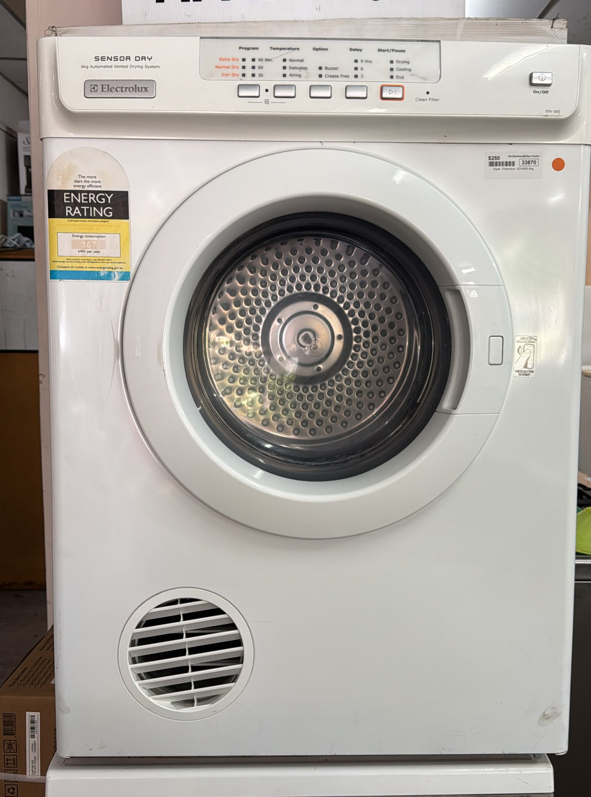 Electrolux Dryer 6kg,  EDV605 (33870)