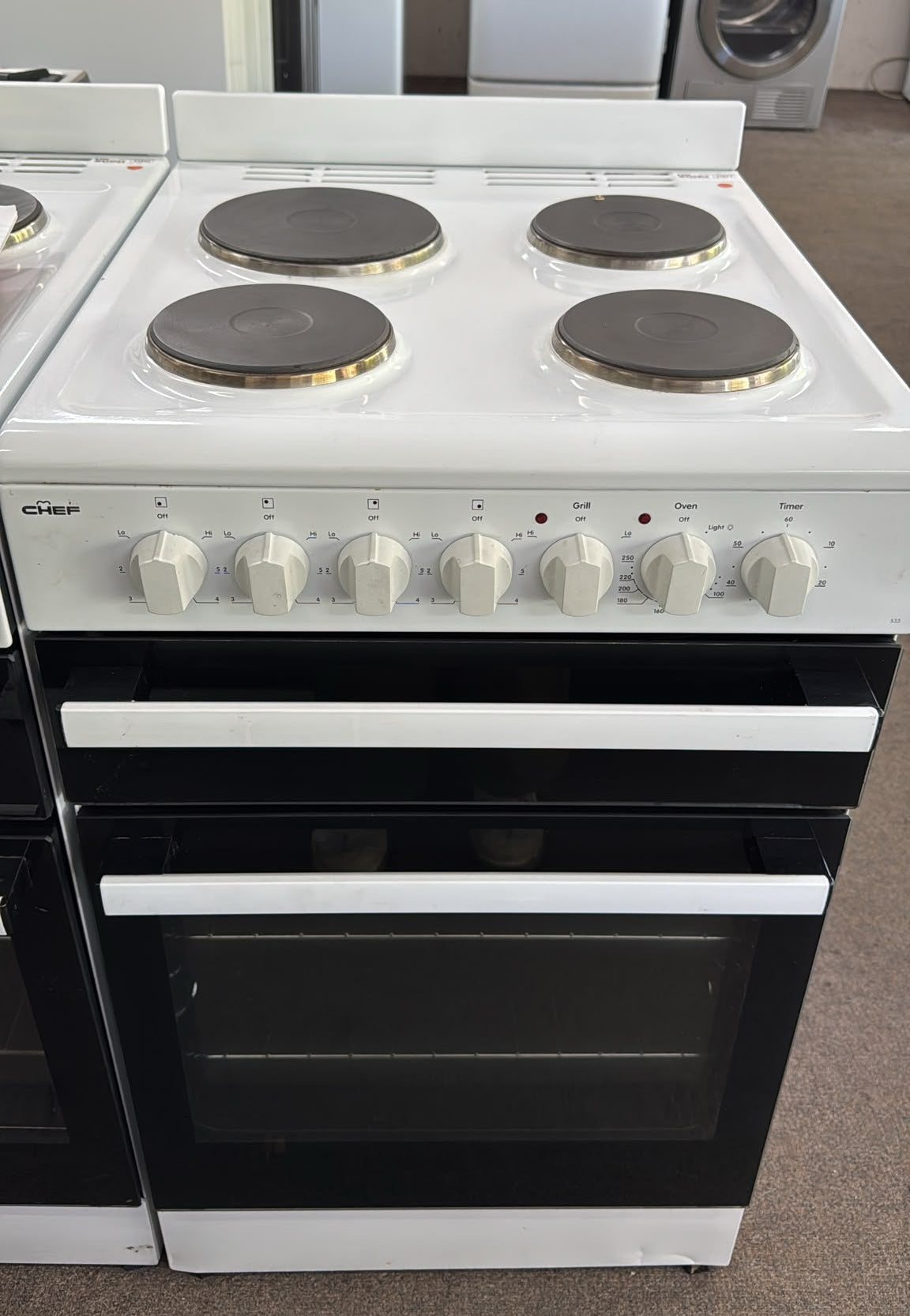 Chef 533 Freestanding Electric Stove 54cm (33873)