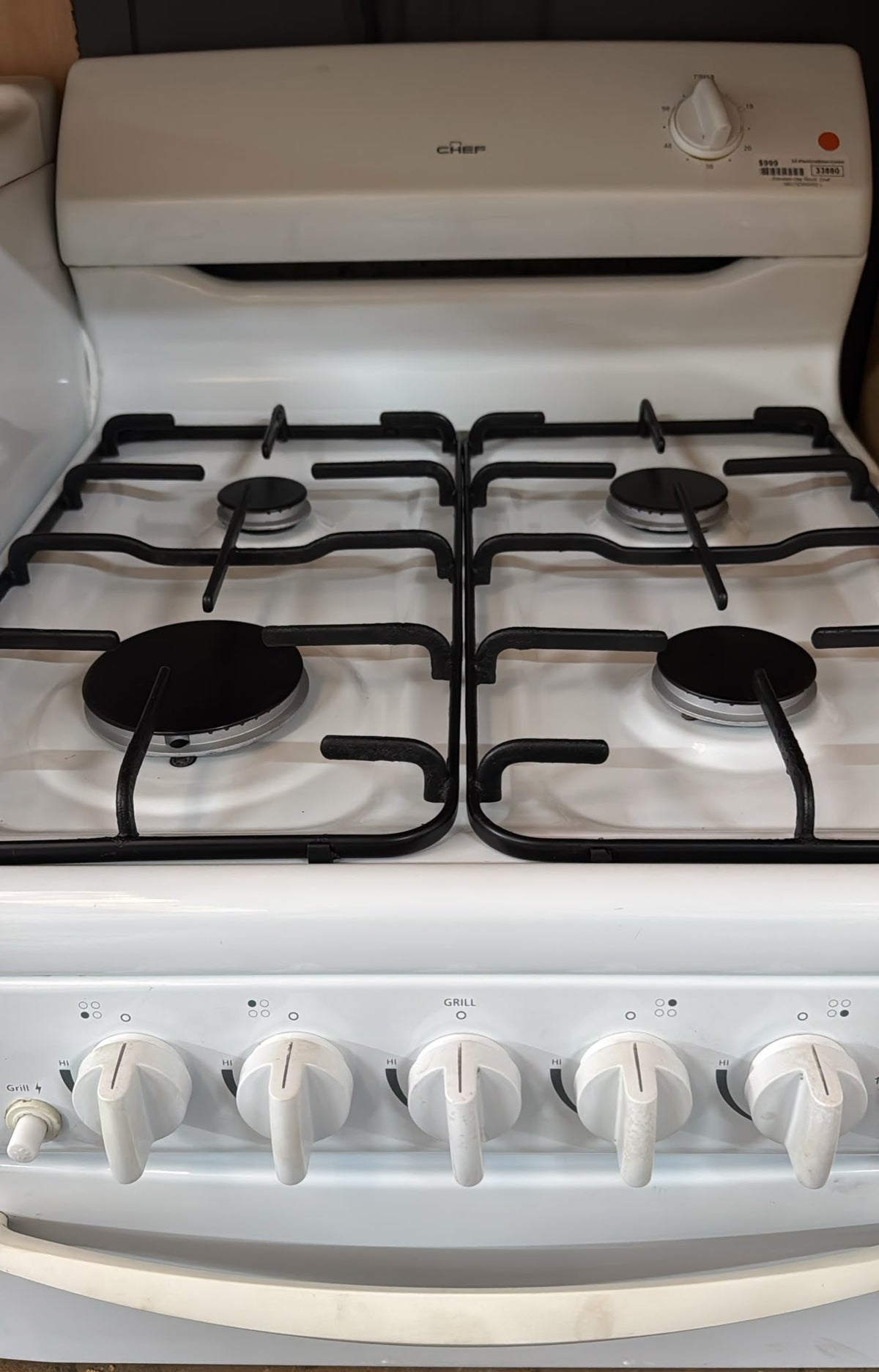 Chef Natural Gas Elevated Stove (33880)