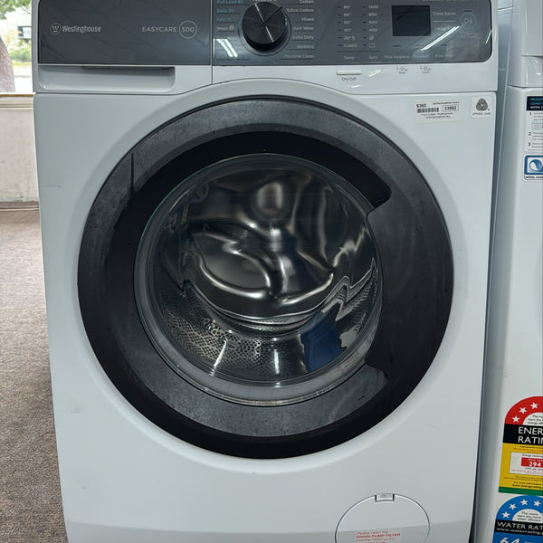 Westinghouse Front Loader Washing Machine 9kg, WWF9024M5WA (33882)