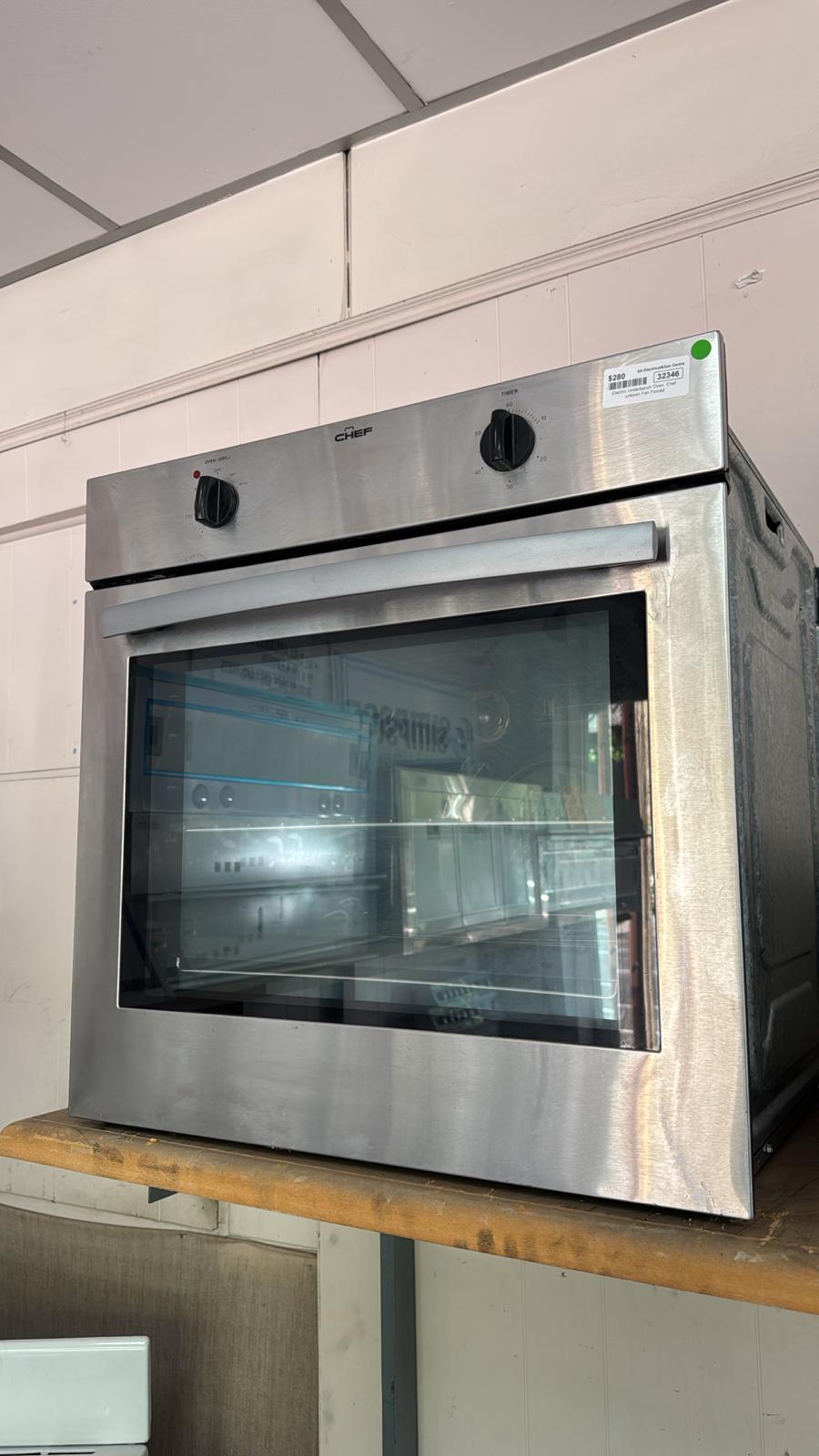 Chef Fan Forced Electric Underbench Oven 60cm (32346)