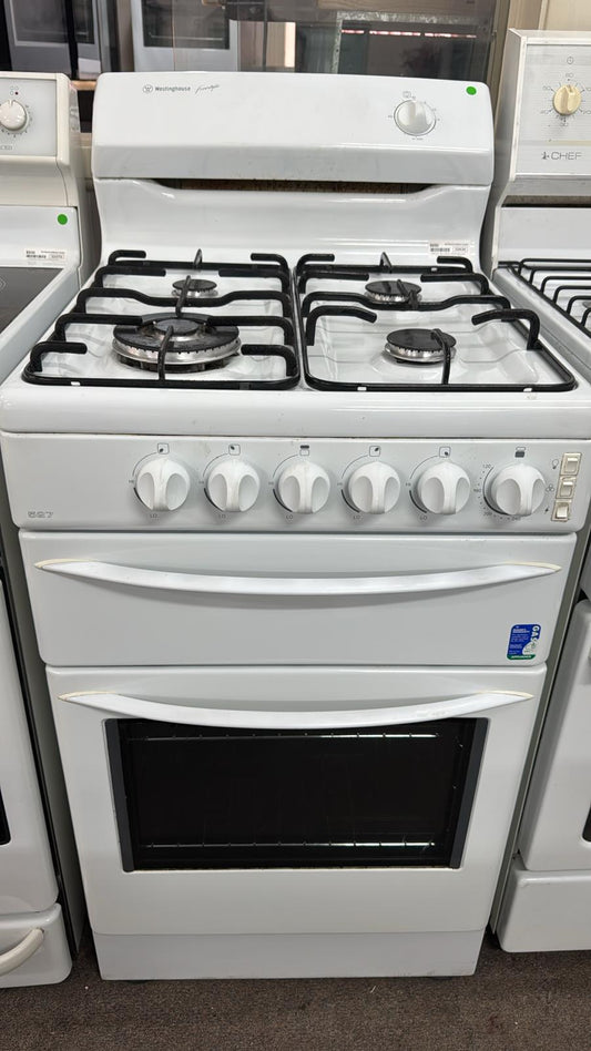 Westinghouse 527 Natural Gas Stove, Fan Forced 54cm (32434 F)