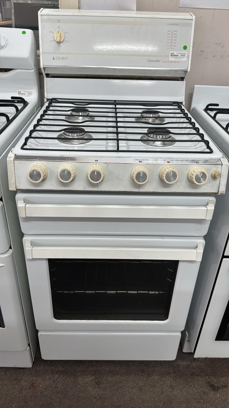 Chef 54cm Natural Gas Freestanding Stove, Gawler Series (32435)