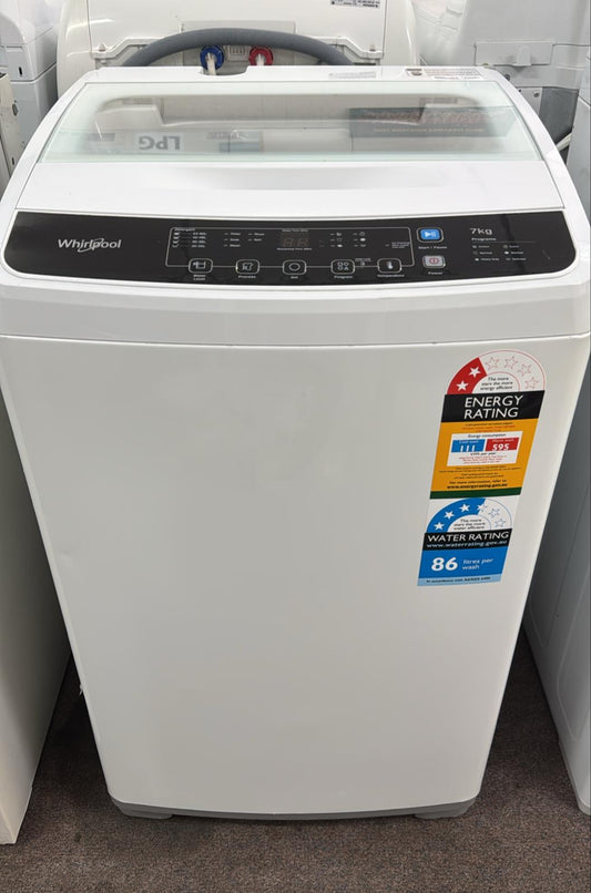 Whirlpool Top Loader Washing Machine 7kg, WB70803 (32556)