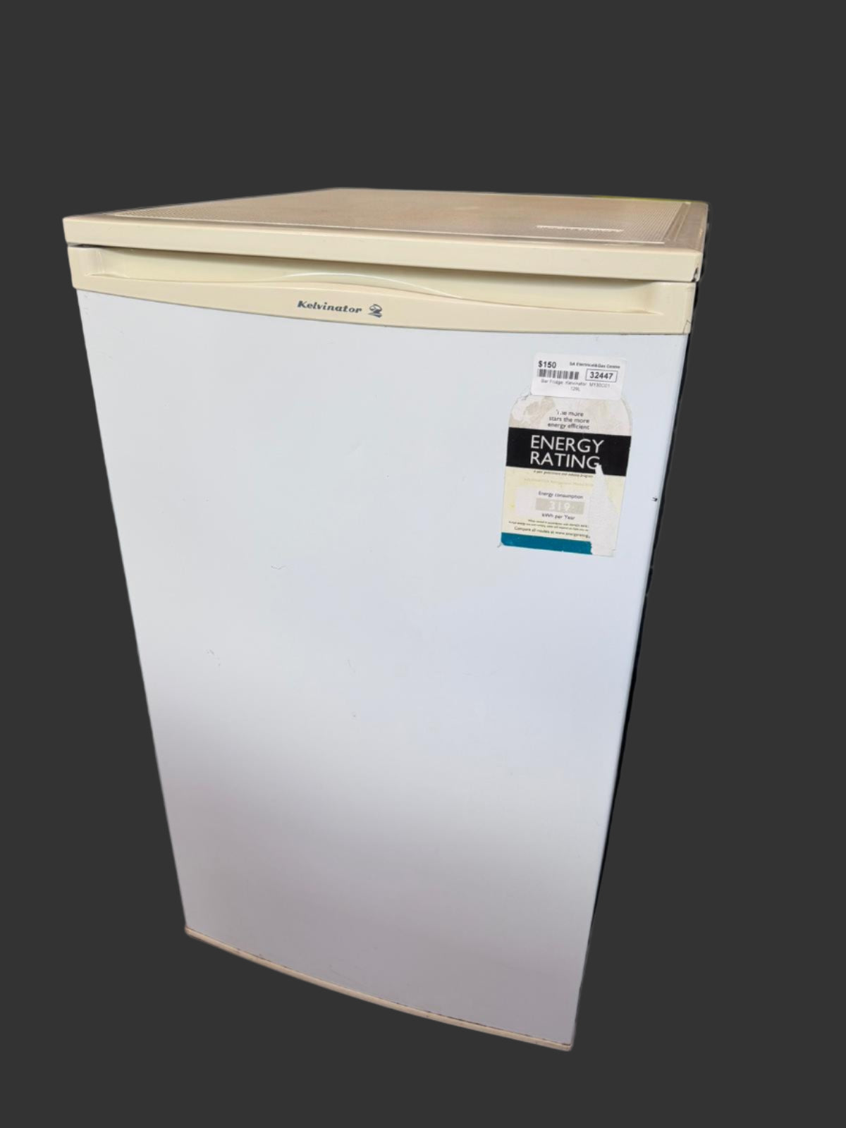 Kelvinator Bar Fridge 129L, M130C01 (32447)