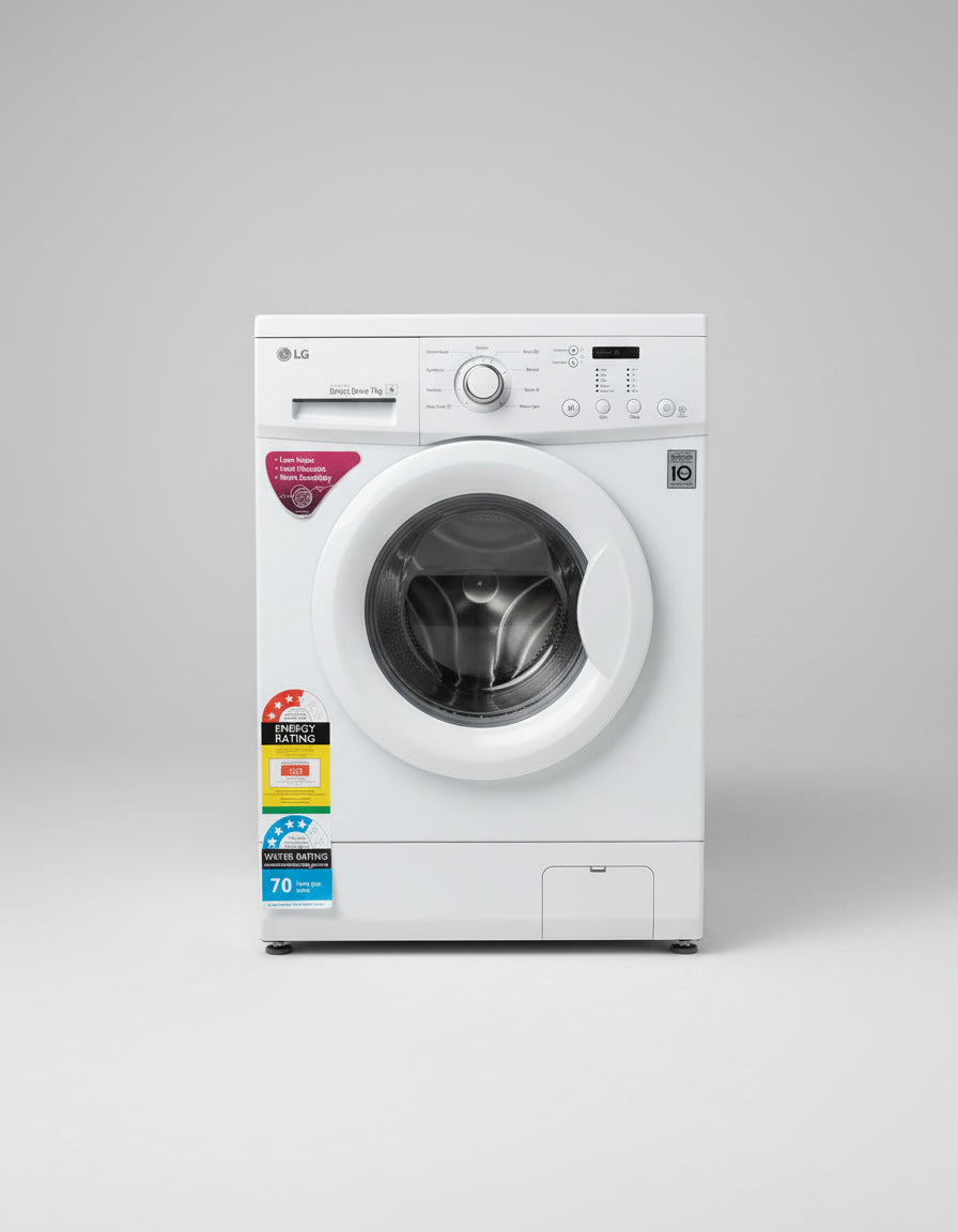 LG Front Loader Washing Machine 7kg, WD1200D (32625)