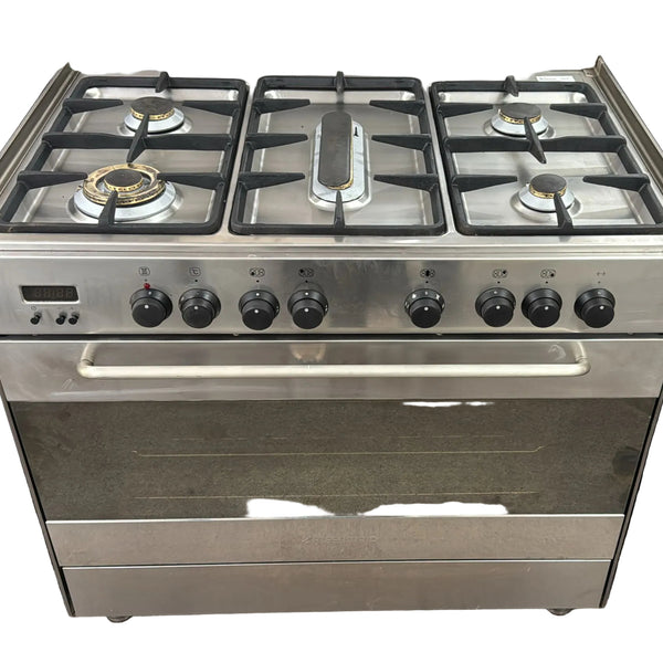 Kleenmaid 5 Burner Duel Fuel 90cm Gas Stove, Fan Forced (32627)
