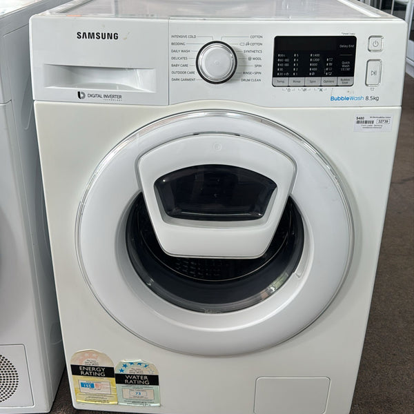 Samsung Front Loader Washing Machine 8.5kg, WW85K5410WW (32739)