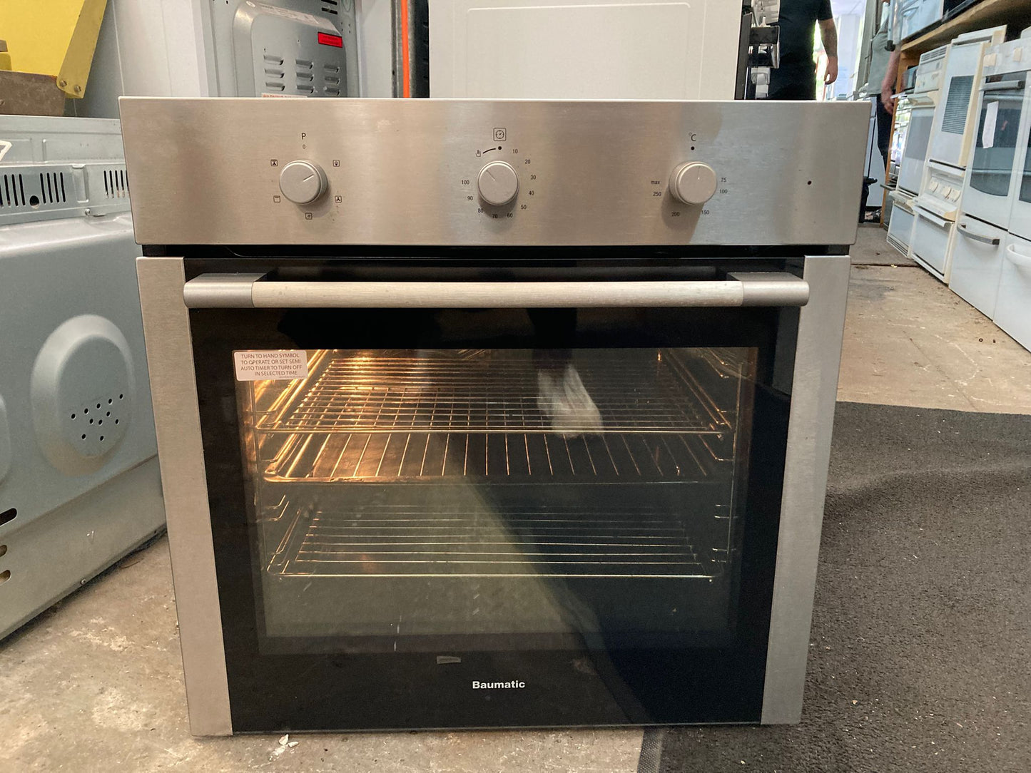 Baumatic Fan Forced Electric Underbench Oven 60cm RMO5 (32796)