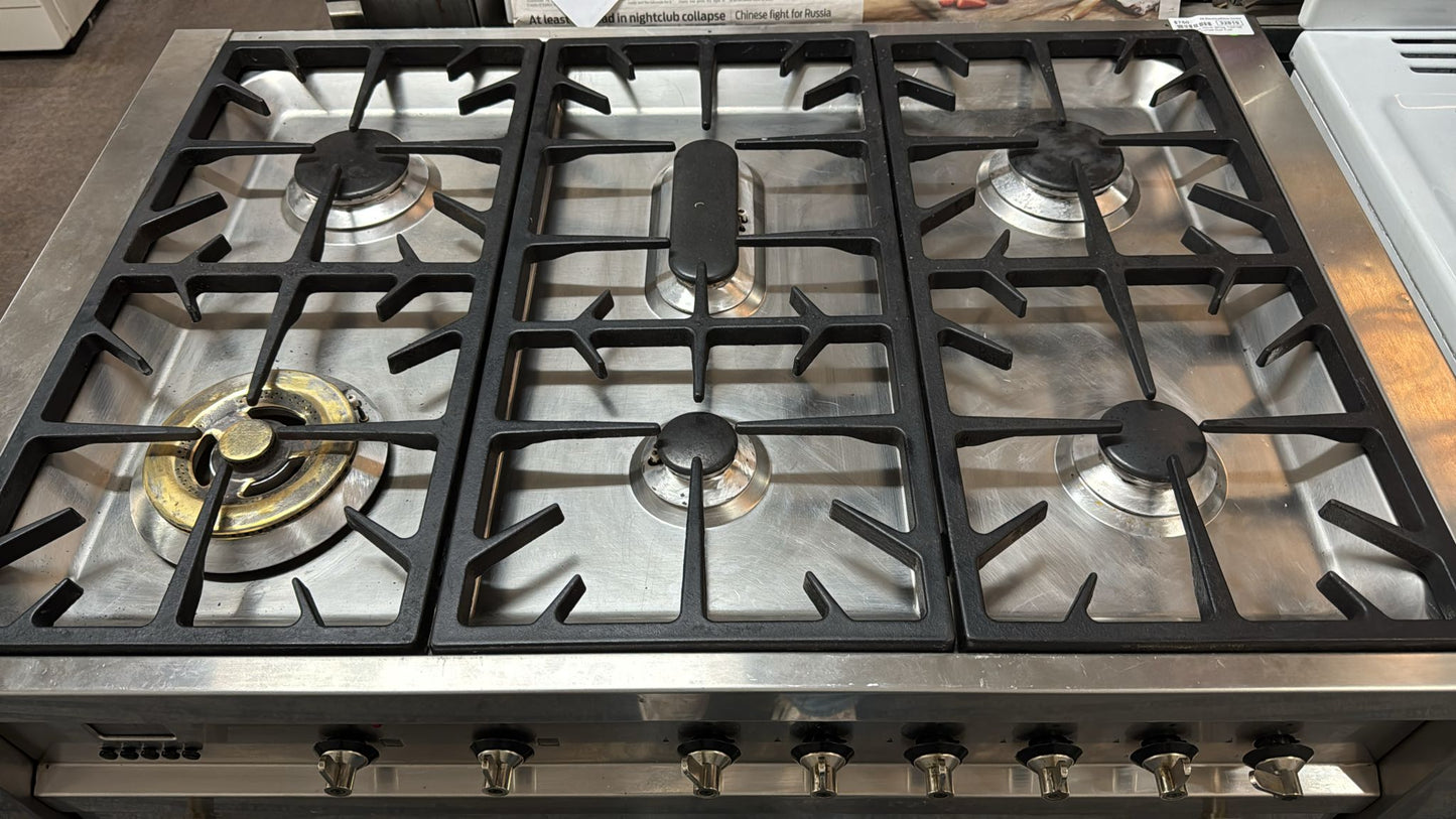 Smeg 6 Burner 90cm Duel Fuel 90cm Stove, Fan Forced (32819)