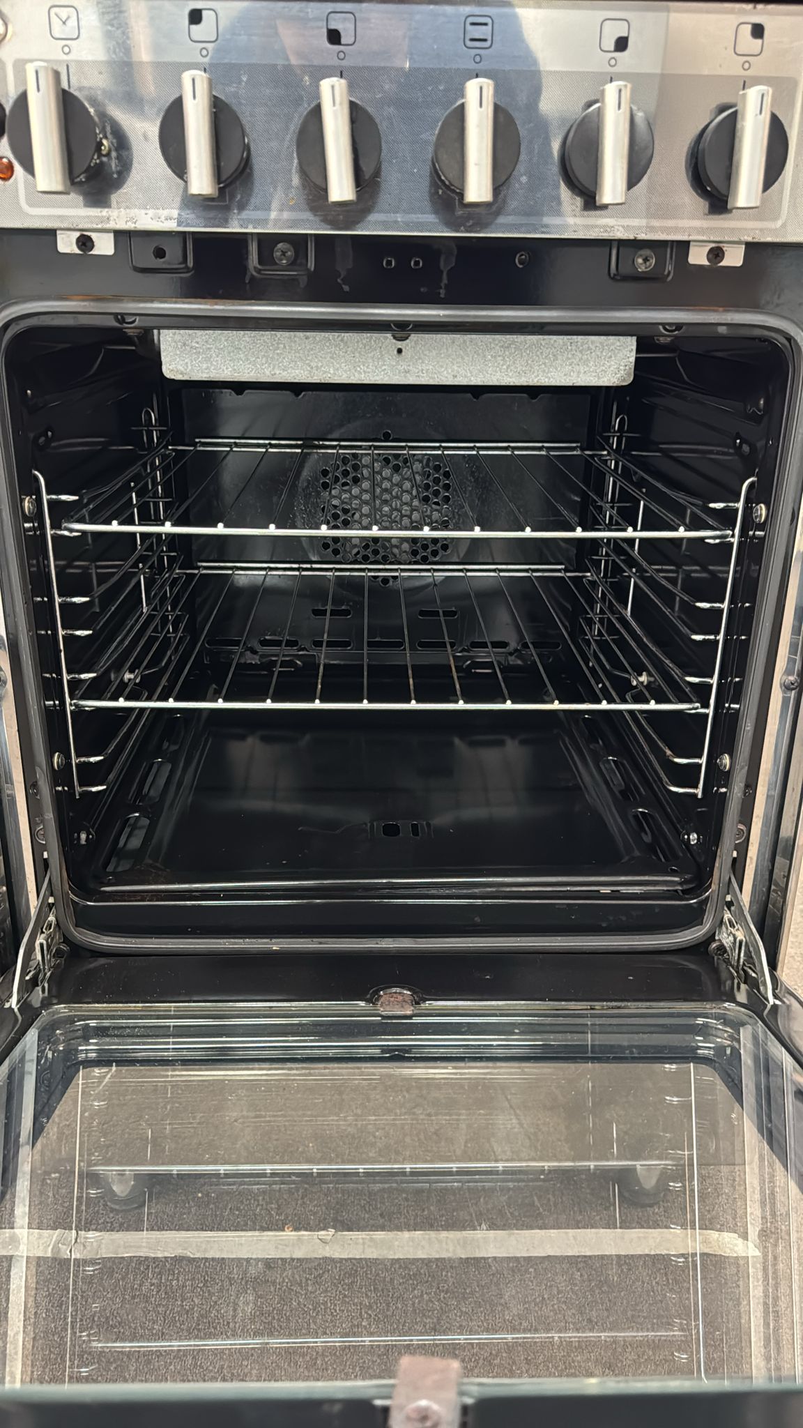 Emilia Stainless Steel 53cm Natural Gas Stove, Fan Forced (32863)