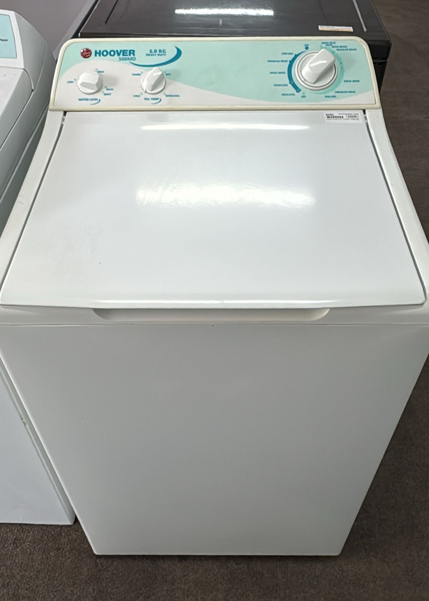 Hoover Top Loader Washing Machine 5kg 500M (32890)