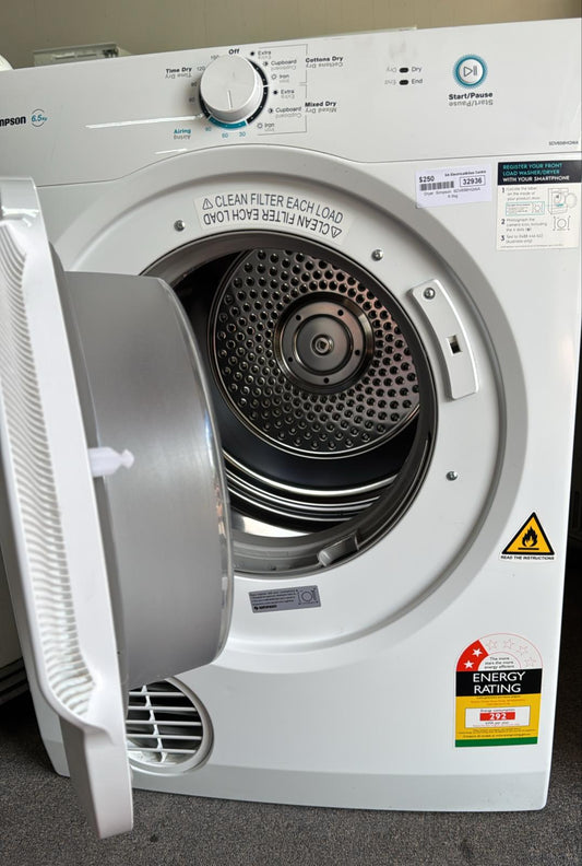 Simpson Dryer 6.5kg, SDV656HQWA (32936)