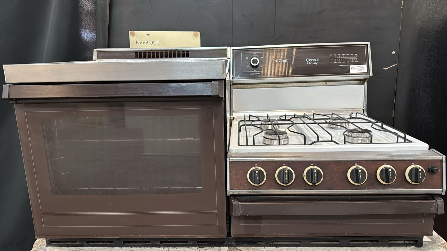 Chef Consul Infra Ray Natural Gas Elevated Stove (32940)