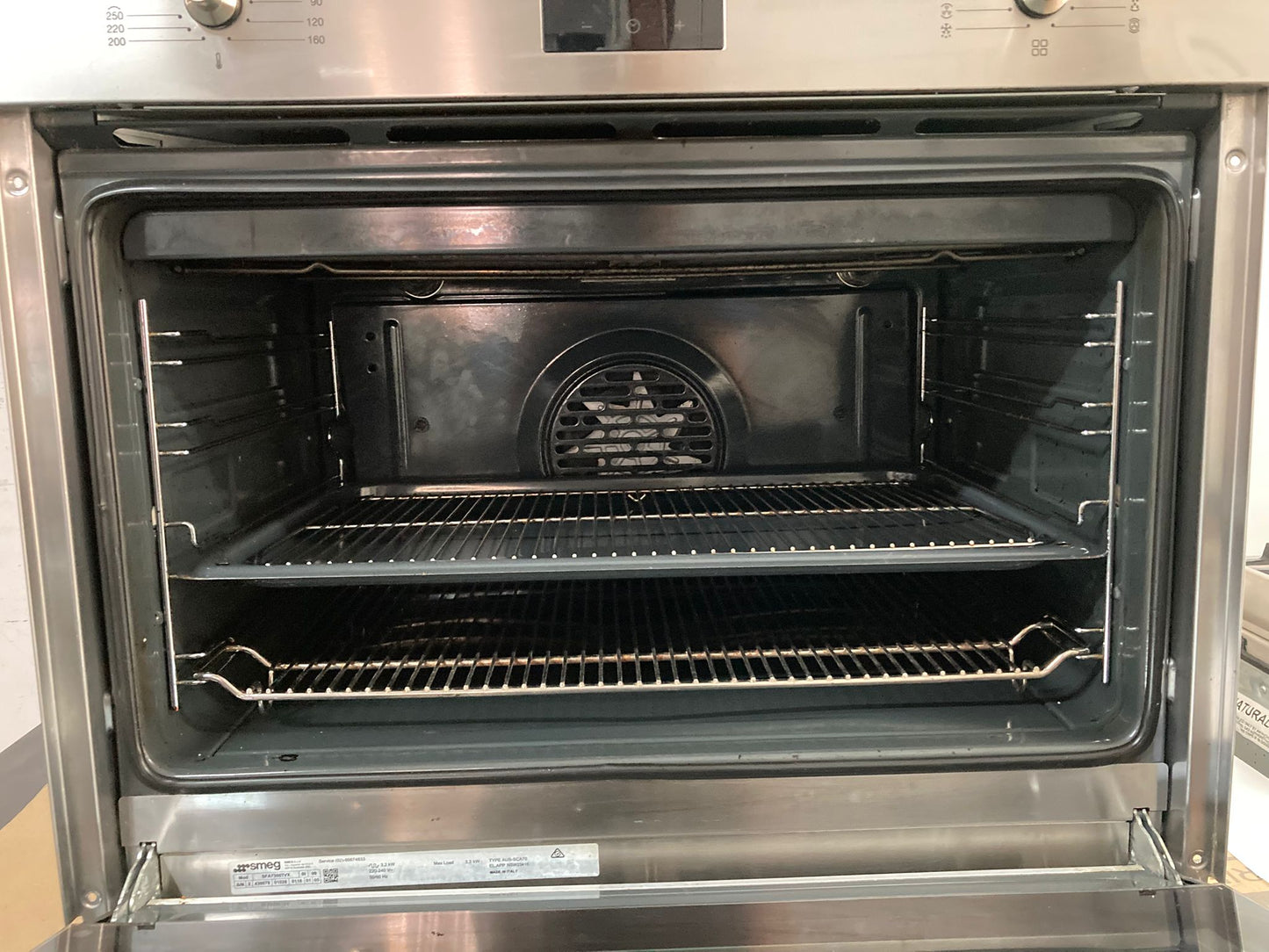 Smeg Fan Forced Electric Underbench Oven 70cm, SFA7300TVX (32999)