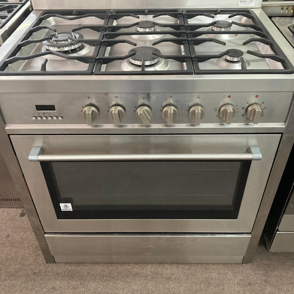 Technika 5 Burner Dual Fuel 90cm Gas Stove, Fan Forced (33029)
