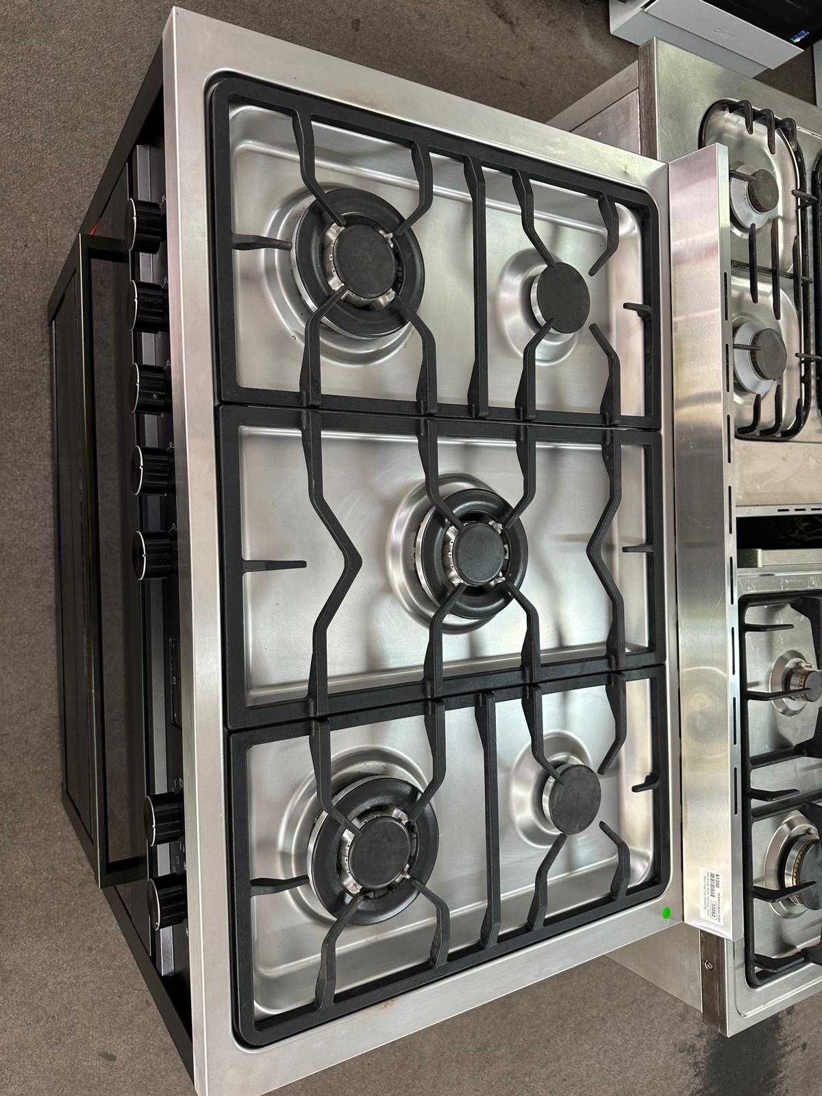 Technika 5 Burner Dual Fuel 90cm Gas Stove, Fan Forced (33062)