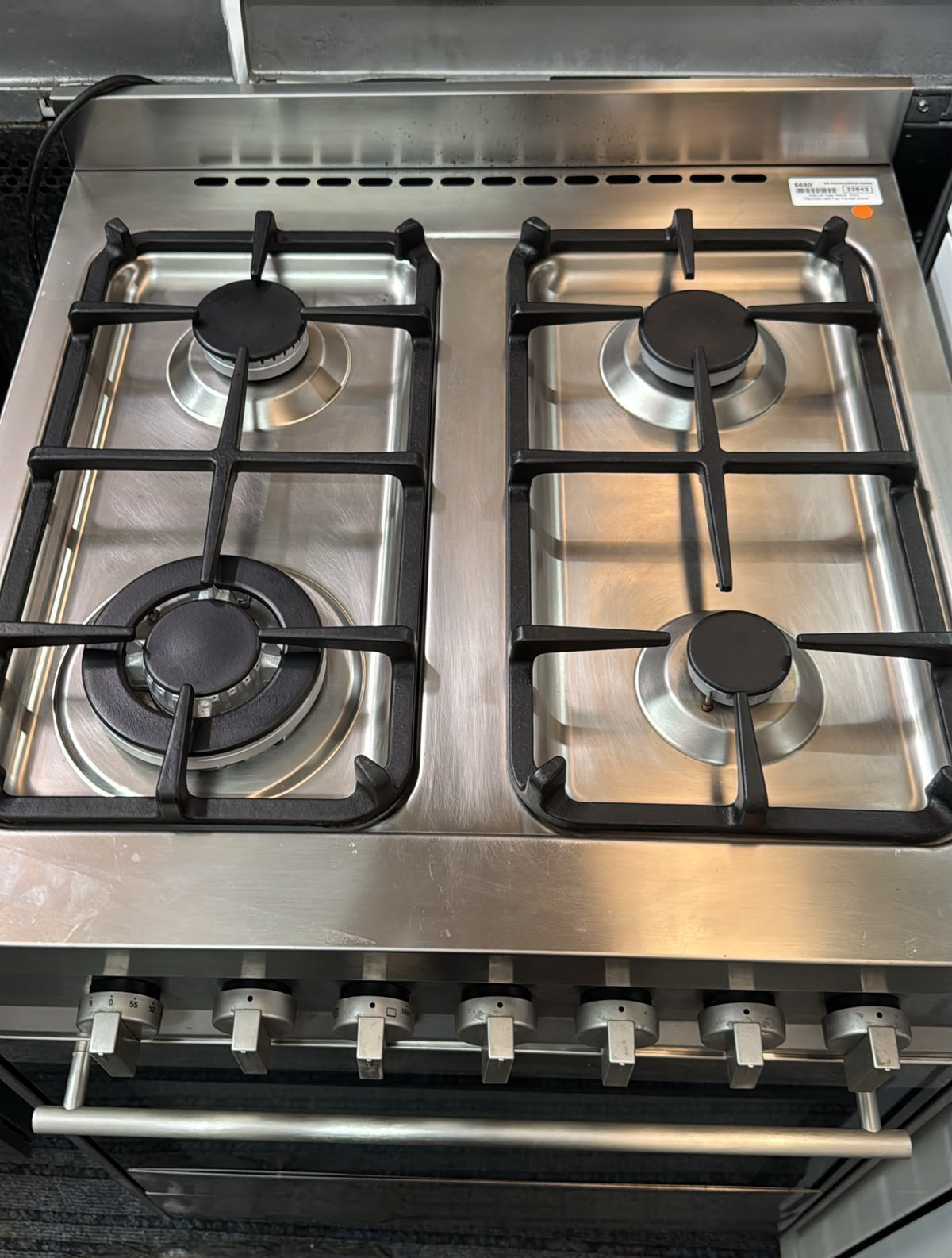 Euro 60cm Natural Gas Stove, Fan Forced (33842)